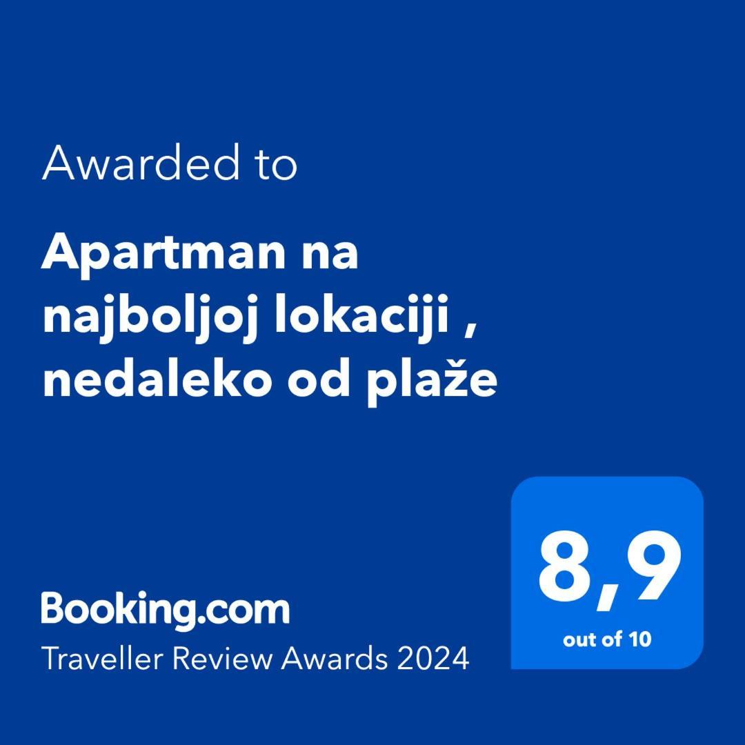 Apartman Na Najboljoj Lokaciji , Nedaleko Od Plaze Bar Buitenkant foto